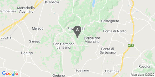 mappa Via Fagnini, 11 - Pozzolo (VI)  bici  a Vicenza