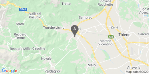 mappa Via Pisa, 24 - Schio (VI)  bici  a Vicenza