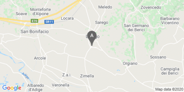 mappa 127, Via Zara - Lonigo (VI)  bici  a Vicenza