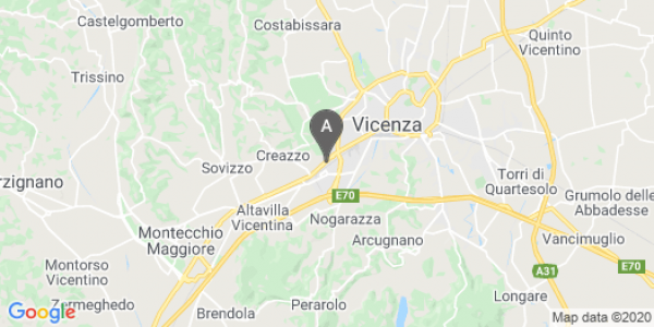 mappa Via Dei Pioppi, 1 - Vicenza (VI)  auto lungo termine a Vicenza