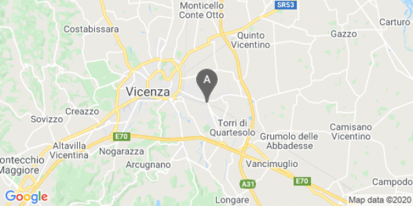 mappa Via Della Stanga, 28 - Vicenza (VI)  auto lungo termine a Vicenza
