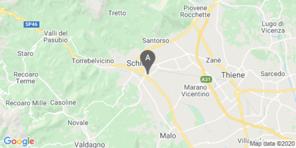 mappa Via Aspromonte, 19 - Schio (VI)  auto lungo termine a Vicenza