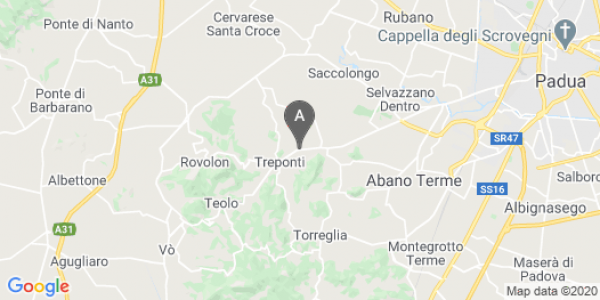 mappa 23, Via Euganea Bresseo - Teolo (PD)  bici  a Vicenza